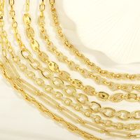 Elegant Lady Simple Style Geometric Copper Plating Inlay Zircon 18k Gold Plated Bracelets Necklace main image 8