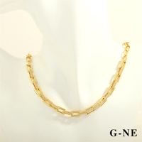 Elegant Lady Simple Style Geometric Copper Plating Inlay Zircon 18k Gold Plated Bracelets Necklace sku image 14