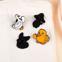 Cute Pastoral Simple Style Animal Alloy Enamel Unisex Brooches main image 3