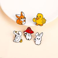 Cute Pastoral Simple Style Animal Alloy Enamel Unisex Brooches main image 4