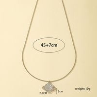 Ig Style Planet Alloy Plating Silver Plated Women's Pendant Necklace main image 3