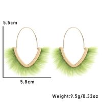 Wholesale Jewelry Casual Geometric Solid Color Alloy Hoop Earrings main image 5