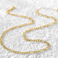 Simple Style Classic Style Solid Color Copper Plating 18k Gold Plated Silver Plated Necklace main image 10