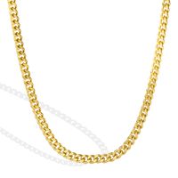 Simple Style Classic Style Solid Color Copper Plating 18k Gold Plated Silver Plated Necklace sku image 5