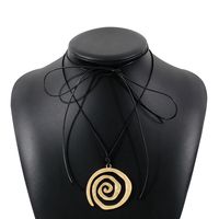 Übertrieben Moderner Stil Einfacher Stil Herzform Blume Legierung Großhandel Halskette Mit Anhänger sku image 7