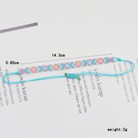 Simple Style Artistic Color Block Glass Rope Women's Bracelets main image 5