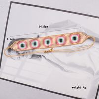 Ethnischer Stil Bohemien Runden Herzform Glas Perlen Handgemacht Unisex Armbänder main image 2