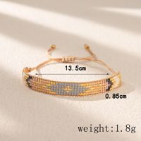 Ig Style Original Design Hip-hop Cross Heart Shape Glass Handmade Women's Bracelets main image 3