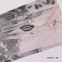 Ig Style Elegant Lips Glass Handmade Women's Bracelets main image 6