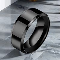 Wholesale Casual U Shape Stainless Steel Rings sku image 10