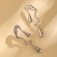 1 Pair Modern Style Classic Style Irregular Plating Alloy 18k Gold Plated Ear Studs main image 7