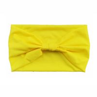 Fashion Solid Color Cloth Pleated Hair Band sku image 1