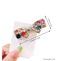 Vintage Style Bow Knot Alloy Plating Hair Clip main image 7