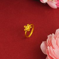1 Piece Chinoiserie Bow Knot Copper Plating Open Ring sku image 21
