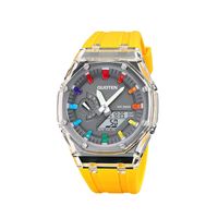 Streetwear Color Block Electronic Women's Watches main image 3