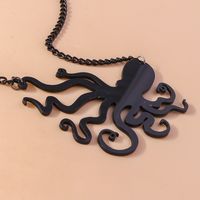 Modern Style Octopus Zinc Alloy Women's Pendant Necklace main image 5