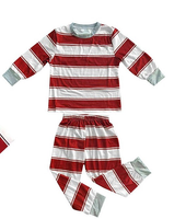 Home Family Look Casual Stripe Cotton Blend Pants Sets Family Matching Outfits sku image 7