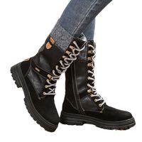 Women's Streetwear Solid Color Round Toe Riding Boots main image 5