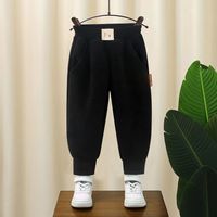 Casual Solid Color Polyester Boys Pants main image 2