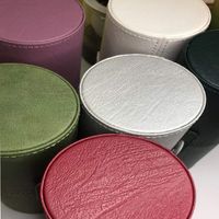 Casual Solid Color Pu Leather Storage Box main image 4