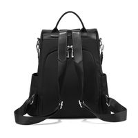 Waterproof Anti-theft Solid Color Travel Street Women's Backpack main image 4