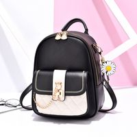 Color Block Casual Daily Women's Backpack sku image 2