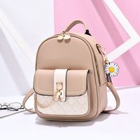 Color Block Casual Daily Women's Backpack sku image 6