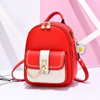 Color Block Casual Daily Women's Backpack main image 2