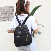 Solid Color Casual Travel Women's Backpack main image 3