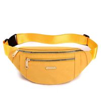 Unisex Streetwear Solid Color Nylon Waist Bags sku image 5