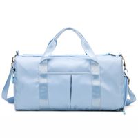 Unisex Streetwear Solid Color Oxford Cloth Waterproof Travel Bags sku image 5