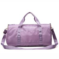 Unisex Streetwear Solid Color Oxford Cloth Waterproof Travel Bags sku image 1
