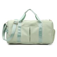 Unisex Streetwear Solid Color Oxford Cloth Waterproof Travel Bags sku image 15
