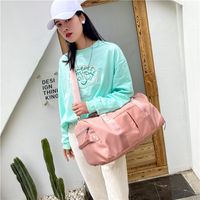 Unisex Streetwear Solid Color Oxford Cloth Waterproof Travel Bags main image 4