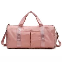 Unisex Streetwear Solid Color Oxford Cloth Waterproof Travel Bags sku image 4