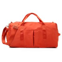Unisex Streetwear Solid Color Oxford Cloth Waterproof Travel Bags sku image 10