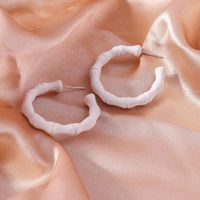 1 Pair Simple Style Classic Style Solid Color Plastic Ear Studs sku image 14