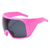 Simple Style Classic Style Color Block Pc Square Mountain Style Biker Full Frame Sports Sunglasses main image 4