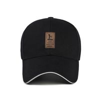Men's Basic Simple Style Solid Color Curved Eaves Baseball Cap main image 1