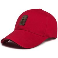 Men's Basic Simple Style Solid Color Curved Eaves Baseball Cap sku image 5
