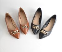 Women's Casual Solid Color Point Toe Flats main image 6