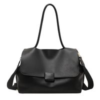 Women's Pu Leather Solid Color Streetwear Square Magnetic Buckle Shoulder Bag main image 2