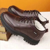 Men's Casual Solid Color Round Toe Cotton Shoes sku image 8