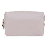Basic Solid Color Pu Leather Square Makeup Bags sku image 19