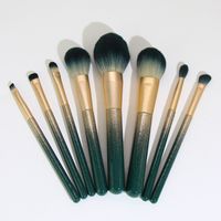 Lady Artificial Fiber Wooden Handle Makeup Brushes 1 Set main image 2