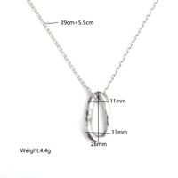 Wholesale Simple Style Heart Shape Stainless Steel Plating Hollow Out Pendant Necklace sku image 4