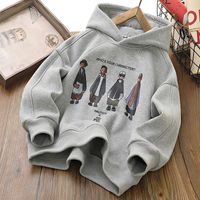 Sudaderas Con Capucha Para Niños Manga Larga Casual Dibujos Animados sku image 1