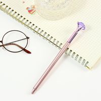 1 Piece Solid Color Learning Plastic Preppy Style Gel Pen sku image 1