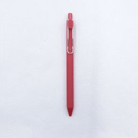 1 Piece Solid Color Learning Plastic Preppy Style Ballpoint Pen sku image 1