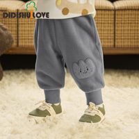 Casual Cartoon Embroidery Polyester Boys Pants main image 1